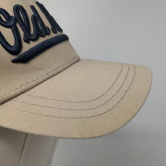 Old Navy Snapback Hat Tan One Size Adjustable Embroidered Outdoor - Picture 5 of 10